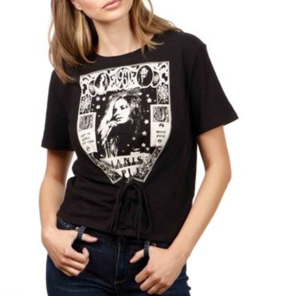 Lucky Brand | Janis Joplin Band T-Shirt, Size S